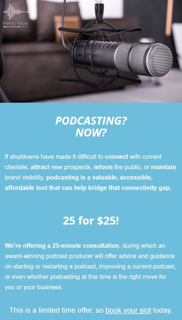 Podcast consultation